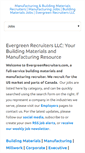 Mobile Screenshot of evergreenrecruiters.com